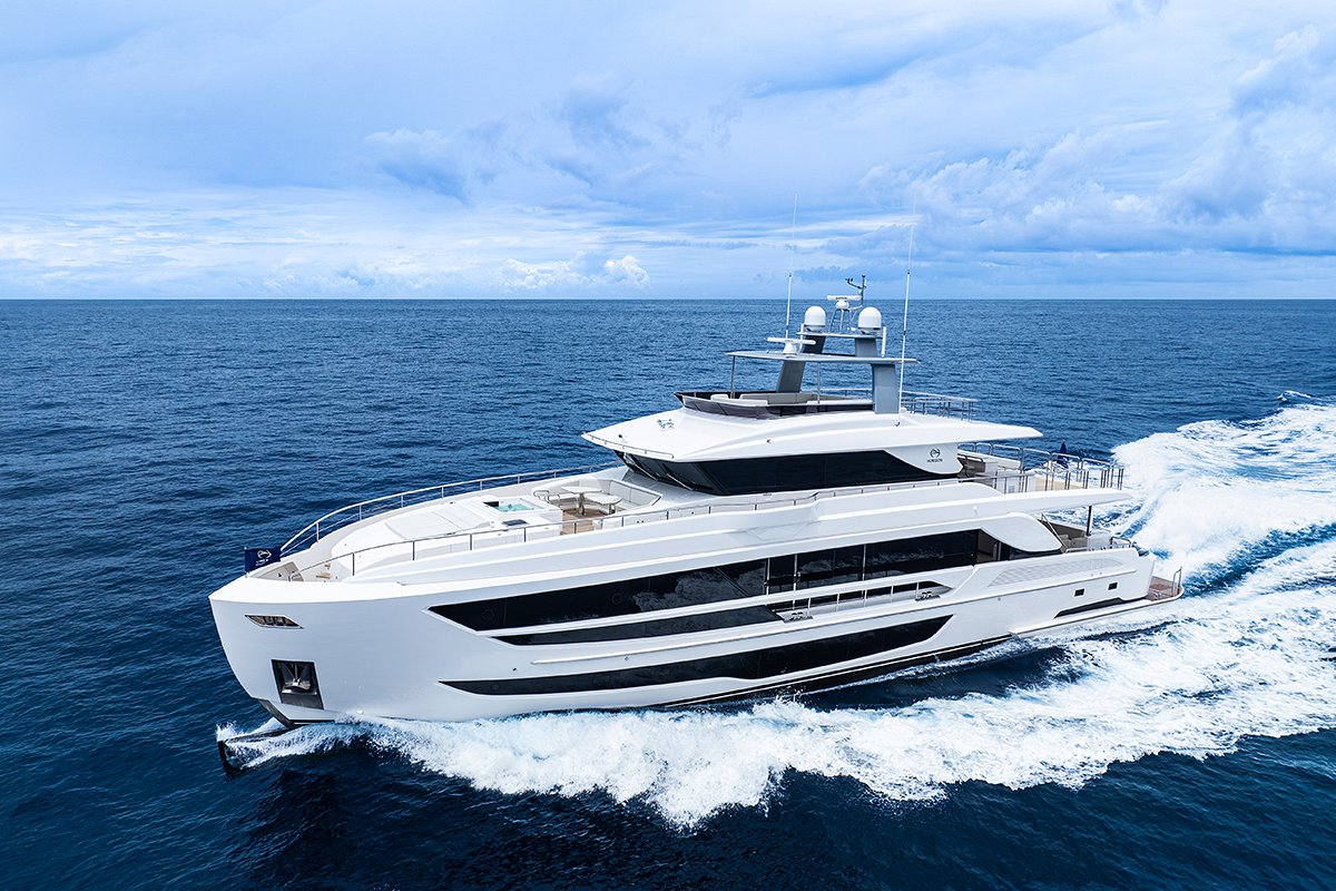 Horizon Yachts Unveils the Sixth Build in the FD110 Series